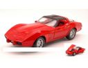 Motormax MTM73244RD CORVETTE 1979 RED 1:24 Modellino