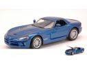 Motormax MTM73290MB DODGE VIPER SRT-10 2003 BLUE MET.1:24 Modellino