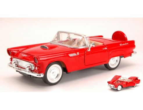Motormax MTM73215R FORD THUNDERBIRD 1956 RED 1:24 Modellino