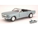 Motormax MTM73212LB FORD MUSTANG CONVERTIBLE 1964 METALLIC LIGHT BLUE 1:24 Modellino