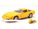 Motormax MTM73202Y CHEVROLET CORVETTE ZR-1 1993 YELLOW 1:24 Modellino