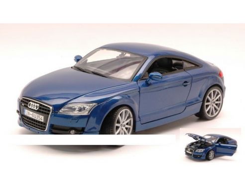 Motormax MTM73177BL AUDI TT COUPE' 2007 BLUE 1:18 Modellino
