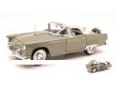Motormax MTM73176GR FORD THUNDERBIRD HARD TOP 1956 GREEN 1:18 Modellino