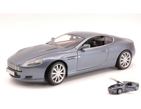 Motormax MTM73174BL ASTON MARTIN DB9 COUPE' 2009 LIGHT BLUE MET.1:18 Modellino