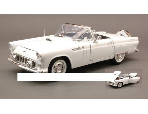 Motormax MTM73173WH FORD THUNDERBIRD CABRIOLET WHITE 1:18 Modellino