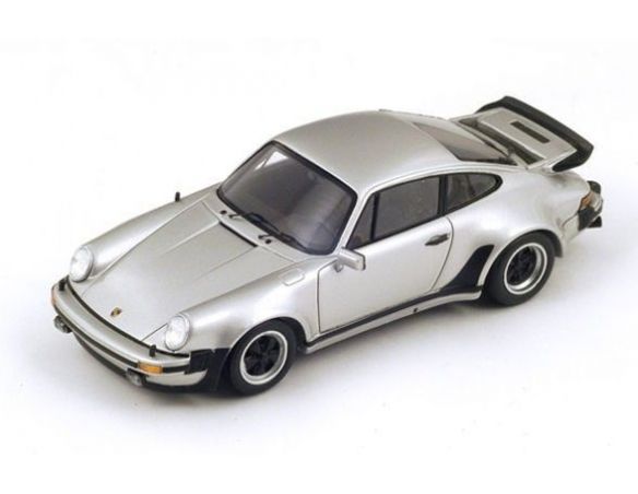 Spark Model S1372 PORSCHE 911 TURBO 3.0 1975 SILVER 1:43 Modellino