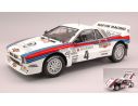 Kyosho KY8302D LANCIA 037 MARTINI N.4 6th MONTE CARLO 1985 TOIVONEN-PIIRONEN 1:18 Modellino