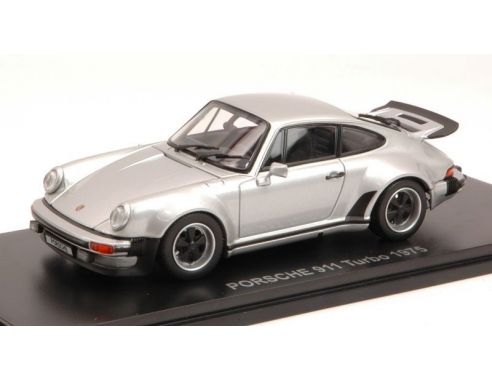 Kyosho KY5524S PORSCHE 911 TURBO 1975 SILVER 1:43 Modellino