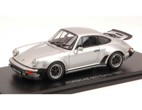 Kyosho KY5524S PORSCHE 911 TURBO 1975 SILVER 1:43 Modellino