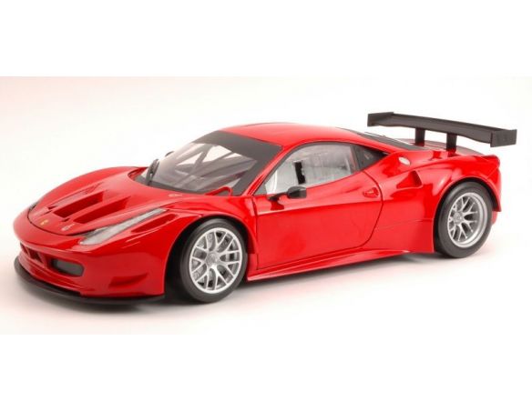 Hot Wheels HWBCJ77 FERRARI 458 ITALIA GT2 ROSSO CORSA HERITAGE 1:18 Modellino