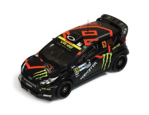 Ixo model RAM470 FORD FIESTA RS WRC N.63 7th MONZA RALLY 2011 R.BRIVIO-D.BRIVIO 1:43 Modellino