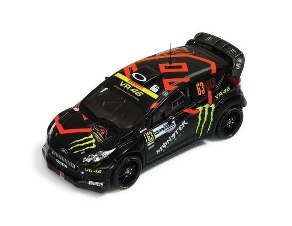 Ixo model RAM470 FORD FIESTA RS WRC N.63 7th MONZA RALLY 2011 R.BRIVIO-D.BRIVIO 1:43 Modellino
