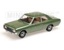 Minichamps PM107047000 OPEL REKORD C 1966 GREEN METALLIC 1:18 Modellino