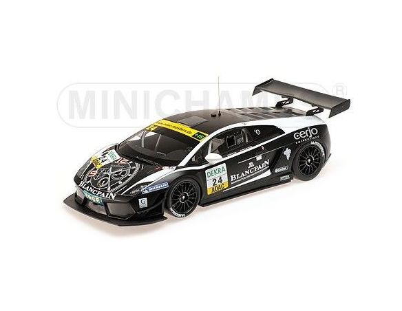 Minichamps PM151111124 LAMBORGHINI GALLARDO LP 600 ADAC GT MASTERS 2011 HAYEK-KOX 1:18 Modellino