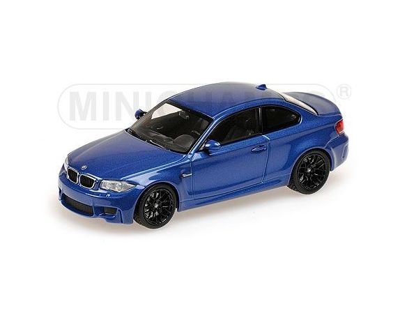 MINICHAMPS 410020026 BMW 1ER COUPE’ 2011 BLUE METALLIC Modellino