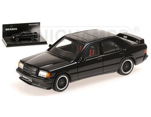 MINICHAMPS 437032601 BRABUS 190E 3.6 S 1989 BLACK Modellino