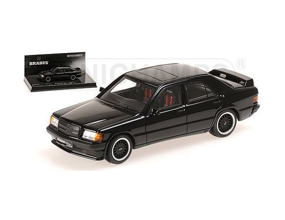 MINICHAMPS 437032601 BRABUS 190E 3.6 S 1989 BLACK Modellino