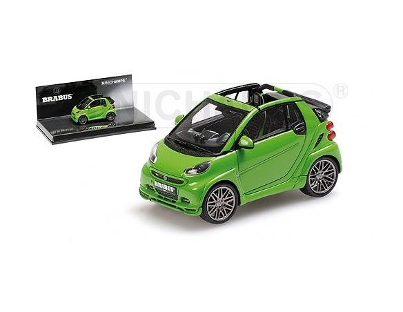 MINICHAMPS 437032731 BRABUS ULTIMATE 120 SMART CABRIOLET GREEN Modellino