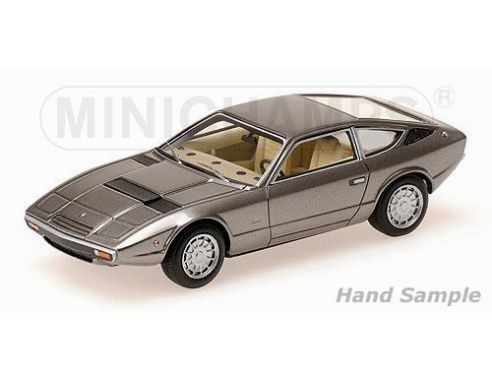 MINICHAMPS 437123220 MASERATI KHAMSIN 1977 GREY METALLIC Modellino
