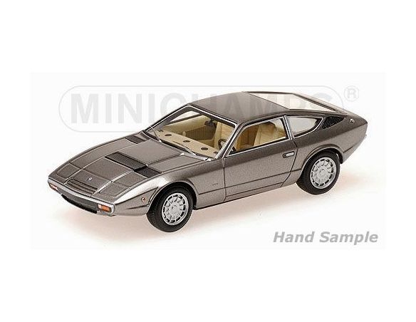 MINICHAMPS 437123220 MASERATI KHAMSIN 1977 GREY METALLIC Modellino