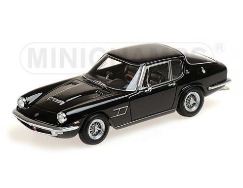Minichamps PM437123421 MASERATI MISTRAL COUPE' 1963 BLACK 1:43 Modellino