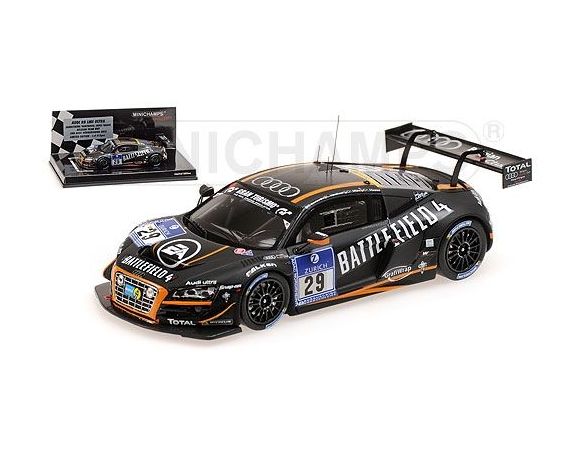 MINICHAMPS 437130129 AUDI R8 LMS ULTRA THOOR 24H NURBURGRING 2013 Modellino