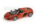 MINICHAMPS 530133030 McLAREN MP4-12C SPIDER 2012 ORANGE METALLIC Modellino