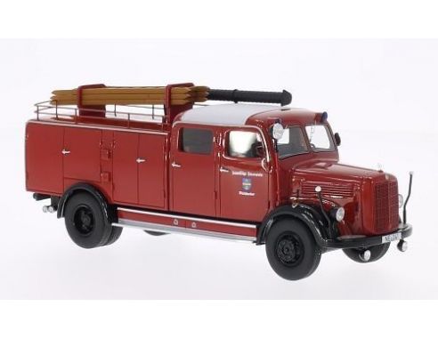 Neo Scale Models NEO46241 MERCEDES LOK 315 TLF VOLUNTEERS FIRE BRIGADE MUHLACKER 1:43 Modellino