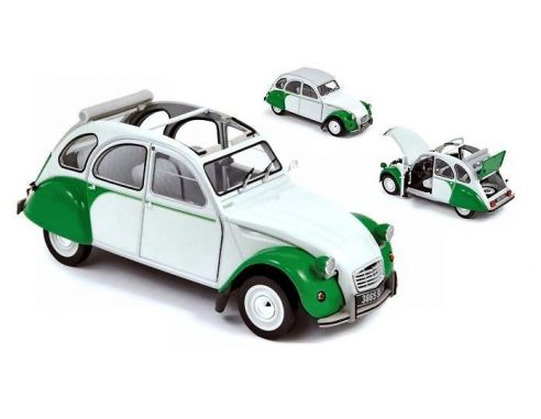 Norev NV181512 CITROEN 2 CV DOLLY 1985 WHITE/GREEN 1:18 Modellino