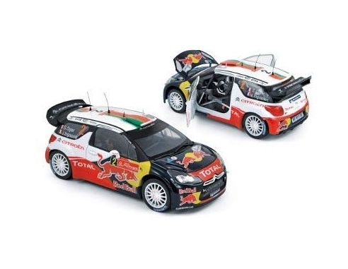 Norev NV181556 CITROEN DS3 WRC N.2 WINNER PORTUGAL 2011 OGIER-INGRASSIA 1:18 Modellino