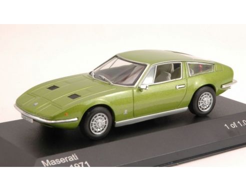 White Box WB084 MASERATI INDY 1971 GREEN METALLIC 1:43 Modellino