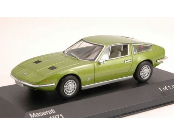 White Box WB084 MASERATI INDY 1971 GREEN METALLIC 1:43 Modellino