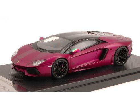 Welly WE50199 LAMBORGHINI AVENTADOR LP700-4 MATT VIOLET 1:43 Modellino