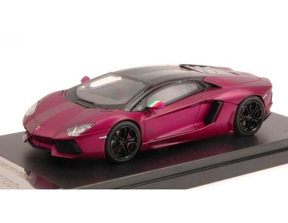 Welly WE50199 LAMBORGHINI AVENTADOR LP700-4 MATT VIOLET 1:43 Modellino