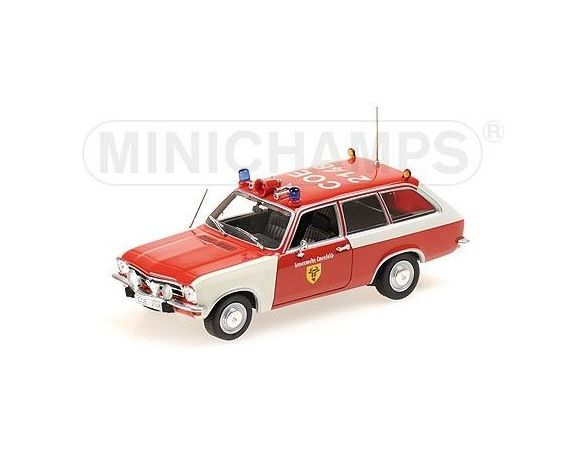 Minichamps PM400045890 OPEL ASCONA VOYAGE 1970 FEUERWEHR COESFELD 1:43 Modellino
