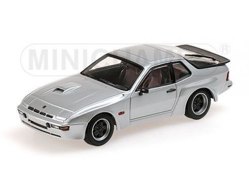 MINICHAMPS 400066121 PORSCHE 924 CARRERA GT 1981 SILVER Modellino