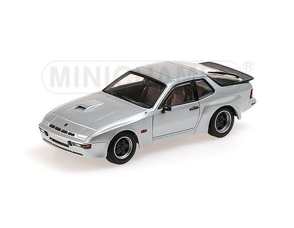 MINICHAMPS 400066121 PORSCHE 924 CARRERA GT 1981 SILVER Modellino