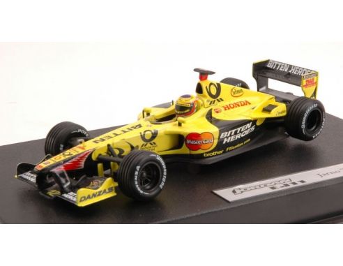 Hot Wheels HW50208 JORDAN J.TRULLI 2001 N.12 1:43 Modellino