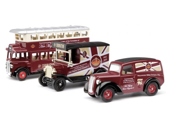 Corgi QE1003 3 PC DG SET 60TH ANNIVERSARY Modellino