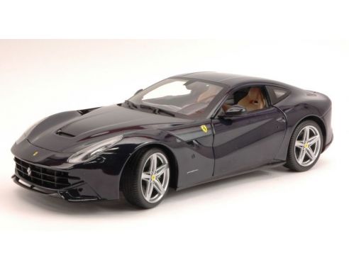Hot Wheels HWBCJ73 FERRARI F12 BERLINETTA 2012 BLU POZZI HERITAGE 1:18 Modellino