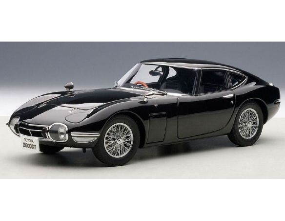 Auto Art / Gateway AA78750 TOYOTA 2000 GT COUPE' UP-GRADED 1967 RUOTE A RAGGI 1:18 Modellino