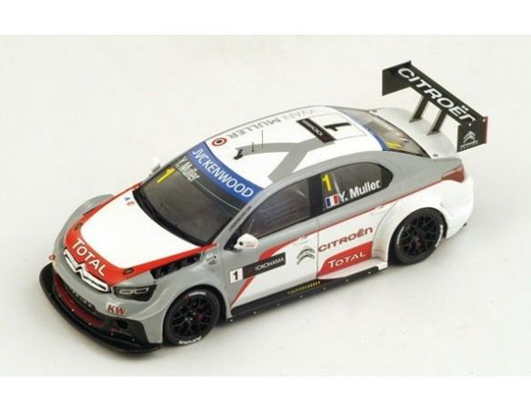 Spark Model S2460 CITROEN C-ELYSEE N.1 WTCC WINNER R1 PAUL RICARD 2014 YVAN MULLER 1:43 Modellino