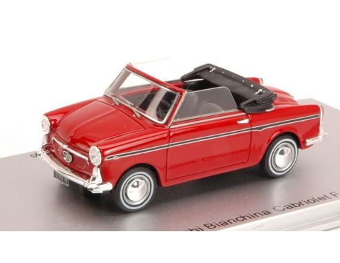 Kess Model KS43022010 AUTOBIANCHI BIANCHINA CABRIOLET F OPEN 1965 RED ED.LIM.PCS 200 1:43 Modellino