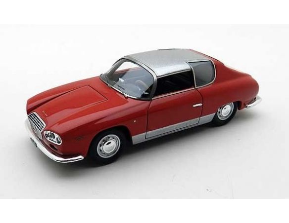 Neo Scale Models NEO45165 LANCIA FLAVIA SPORT ZAGATO 1965 RED/SILVER 1:43 Modellino