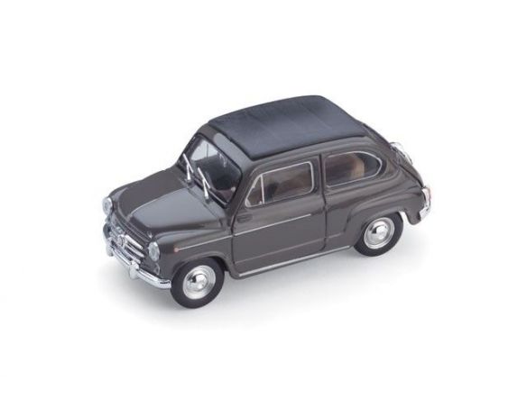 Brumm BM0318-02 FIAT 600D TRASFORMABILE CHIUSA 1960 BEIGE 538 1:43 Modellino