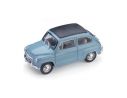 Brumm BM0318-08 FIAT 600D TRASFORMABILE CHIUSA 1960 AZZURRO CENERE 401 1:43 Modellino