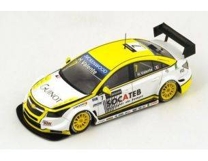 Spark Model S2458 CHEVROLET CRUZE N.7 3rd R2 MARRAKECH WTCC 2014 H.VALENTE 1:43 Modellino
