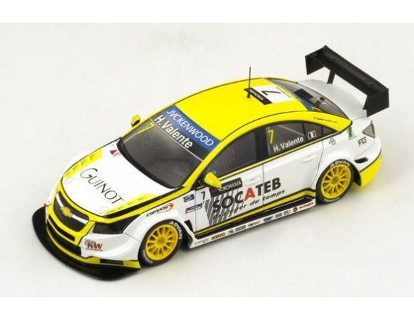 Spark Model S2458 CHEVROLET CRUZE N.7 3rd R2 MARRAKECH WTCC 2014 H.VALENTE 1:43 Modellino