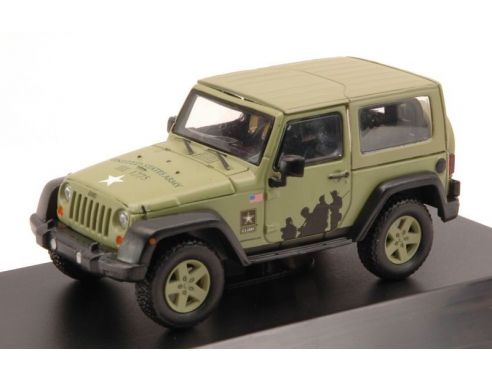 Greenlight GREEN86042 JEEP WRANGLER US ARMY STRONG 1:43 Modellino