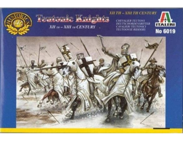 Italeri IT6019 TEUTONIC KNIGHTS KIT 1:72 Modellino